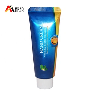 Factory price empty 25ml aluminum laminated hand cream tube packaging with screw cap