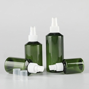 50ml 100ml 200ml 300ml 500ml PET Plastic Alcoho hand sanitizer cosmetic perfume refillable fine mist spray bottle
