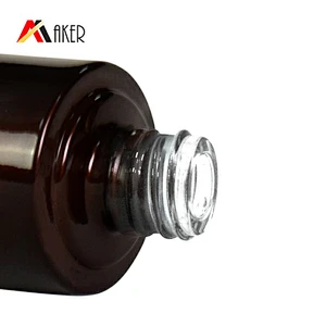 120ml black gradient gold bottle packaging personal skincare cream lotion pump cosmetic glass bottle