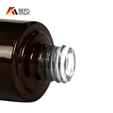 120ml black gradient gold bottle packaging personal skincare cream lotion pump cosmetic glass bottle