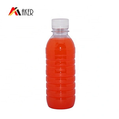 Plastic juice round 300ml empty plastic PET bottle for mineral water