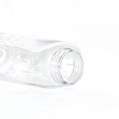 Factory Wholesale 270ml PET Transparent Plastic Bottle With White Lotion Pump