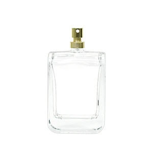 Custom 100ml Belle Flacon Parfum En Verre Bouteille Perfume Packaging Glass Spray Bottle
