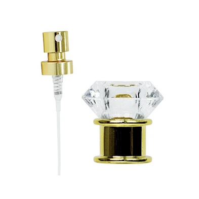 wholesale empty 70ml 2.5oz transparent perfume packaging personal care sprayer glass bottle