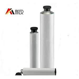 China 40ml Plastic Cosmetic aluminum Tubes for hand cream with lid