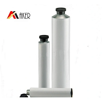 China 40ml Plastic Cosmetic aluminum Tubes for hand cream with lid
