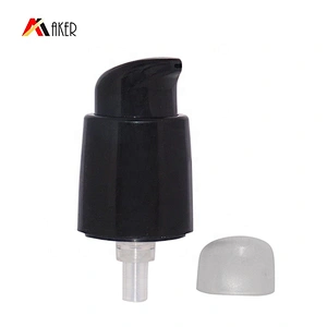 Custom design 20/410 black plastic lotion cream pump wholesale for bottles