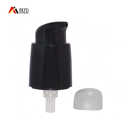 Custom design 20/410 black plastic lotion cream pump wholesale for bottles