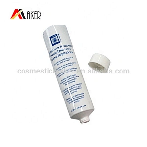 Custom Oval Laminated Aluminum Plastic Eco Friendly Empty Cosmetic Toothpaste Tube Packaging