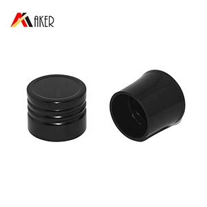 50ml 150ml 200ml PET plastic cosmetic lotion facial toner bottle packaging with black aluminum/plastic screw cap