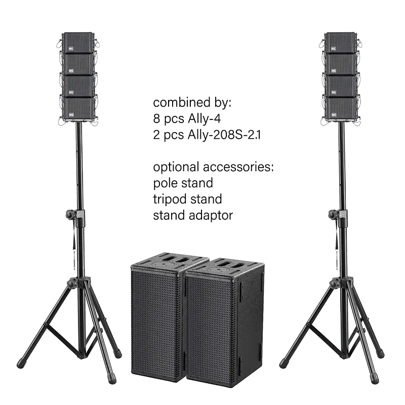Dual 8'' Subwoofer 2.1