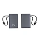 WT-1222YM Latest Design 10000mAh 22.5W LCD Display Built-in Dual Charging Cables Power Bank