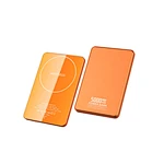 Portable 5000mAh PD22.5W 5 LED Indicators Ultra Thin Magnetic Wireless Charging Power Bank WT-148AA