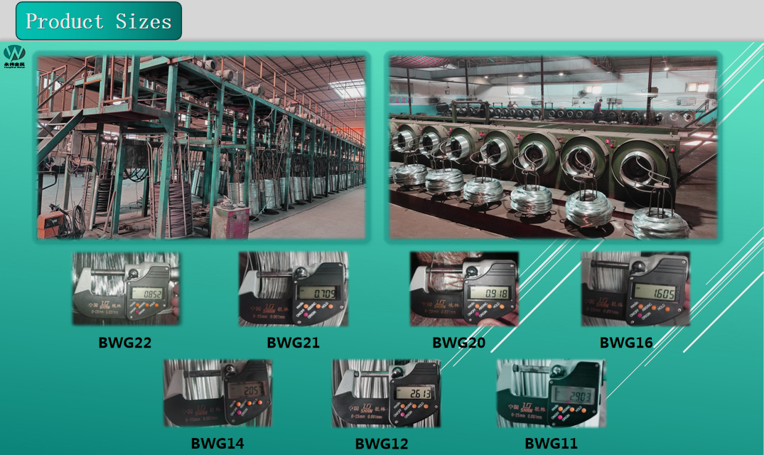 Electro galvanized steel wire price galvanized iron wire factory