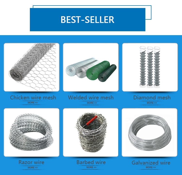 2023 Yongwei black annealed wire binding wire double twist seven twist wire