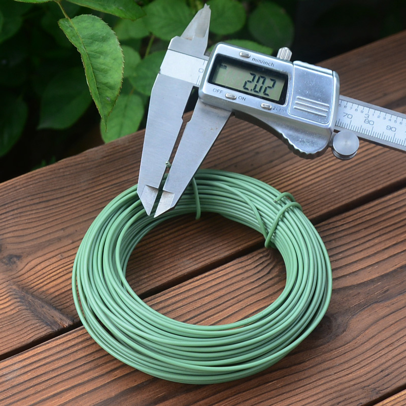 2023 PVC coated wire anti rust colorful binding wire or for cloth hangers