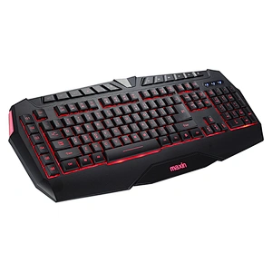 Maxin k603RGB membrane gaming keyboard with macro function and supoort software