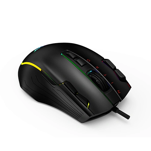 RGB Gaming Mouse 12000~16000 DPI Adjustable Backlight 11 Mechanical Button USB Wired Gamer Mouses with laser IC