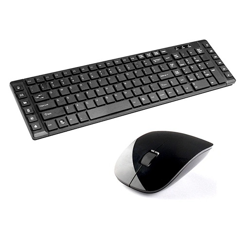 Wireless combo with multimedia keys function 2.4Ghz chocolate keycaps high quality keyboard mouse wireless combo