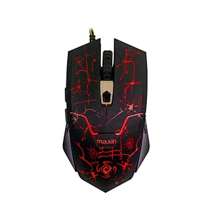 Wired Gaming Mouse USB Optical Computer Mice with RGB Backlit 6 Programmable Buttons