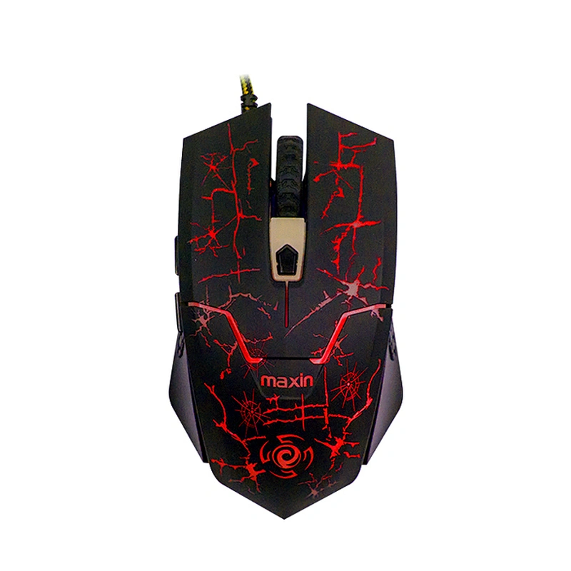 Wired Gaming Mouse USB Optical Computer Mice with RGB Backlit 6 Programmable Buttons