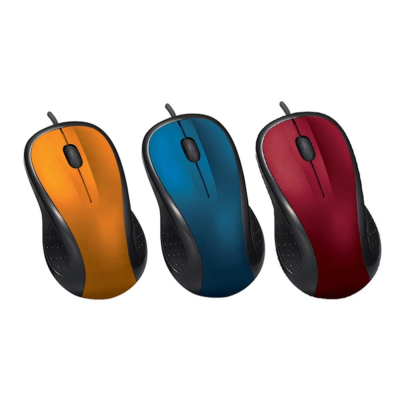 Wired USB office mouse ergonomic shapes mouse with customeried design OEM services