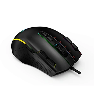 RGB Gaming Mouse 12000~16000 DPI Adjustable Backlight 11 Mechanical Button USB Wired Gamer Mouses with laser IC For PC Laptop,rgb gaming mouse gamer mouses with laser ic for pc laptop,rgb gaming mouse,corsair mouse,xtrfy m4