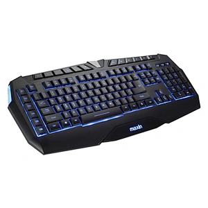 Membrane professional USB gaming keybaord with rianbow or single or RGB backlight