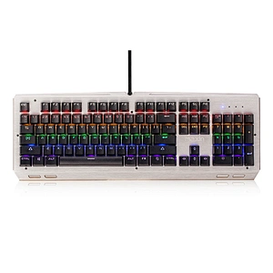 Best selling Cool design Computer Accessories Full Keys Anti-ghosting Aluminum Mechanical Gaming Keyboard