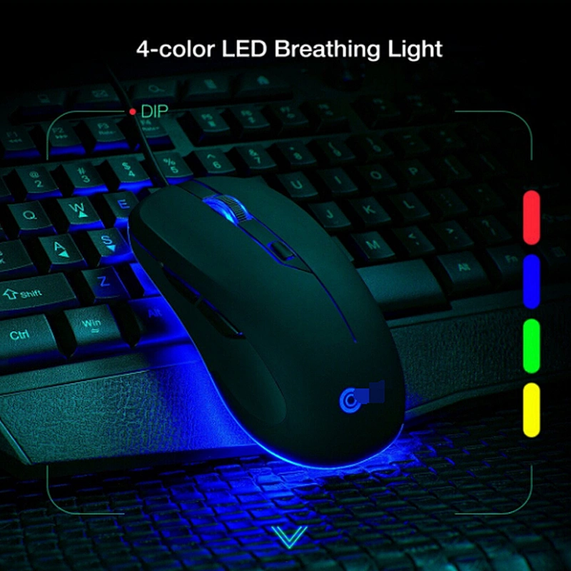 2021 The Most Popular Wired Ergonomic RGB USB Optical Programmable Gaming Computer Mouse