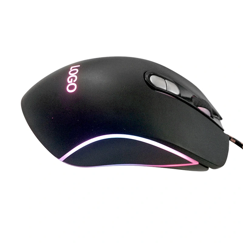 RGB Luminous 7 Buttons Mice Adjustable 4800 dpi USB Gaming Wired Mouse