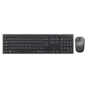 Slim shape design wireelss office combo chocolate keycaps slient switch  for wireless keyboard mouse