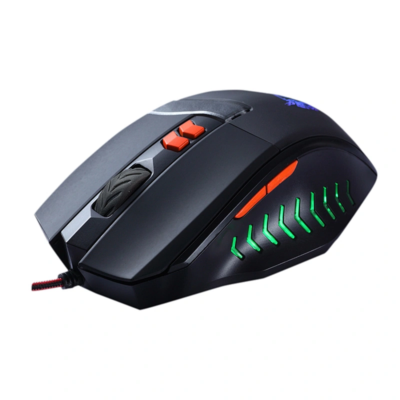 RGB Gaming Mouse 5000~8000 DPI Adjustable Backlight 6 Mechanical Button USB Wired Gamer Mouses For PC Laptop