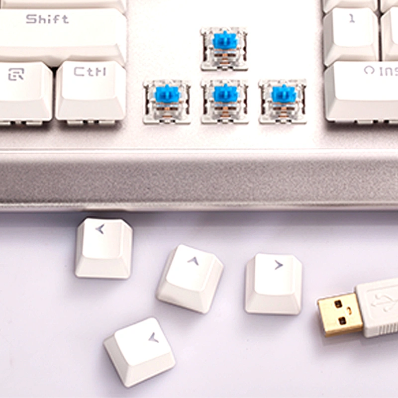 Best selling Cool design Computer Accessories Full Keys Anti-ghosting Aluminum Mechanical Gaming Keyboard