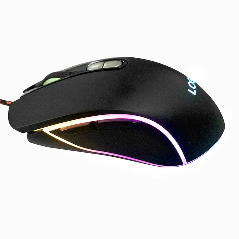 Wired mouse Wired Gaming Mice with 2400 DPI 6 Buttons for Computer PC Laptop USB Wired Mouse 4 Adjustable DPI Levels