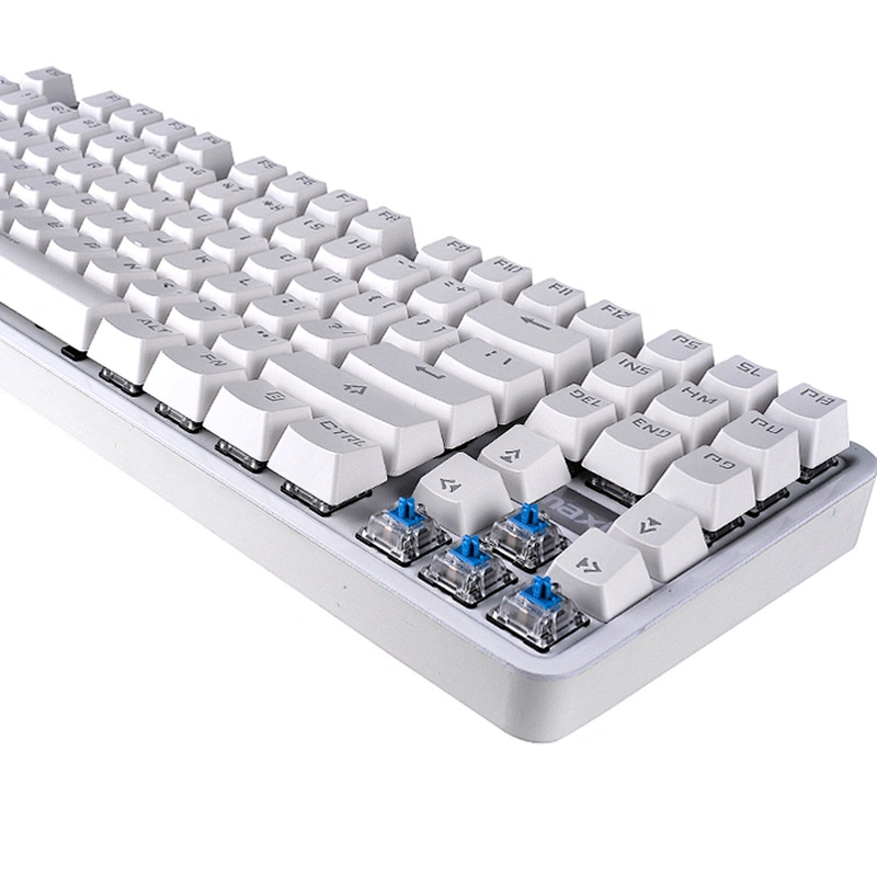 Multifunctional cheap gamer keyboards led retro rgb game mechanical keyboard with high quality