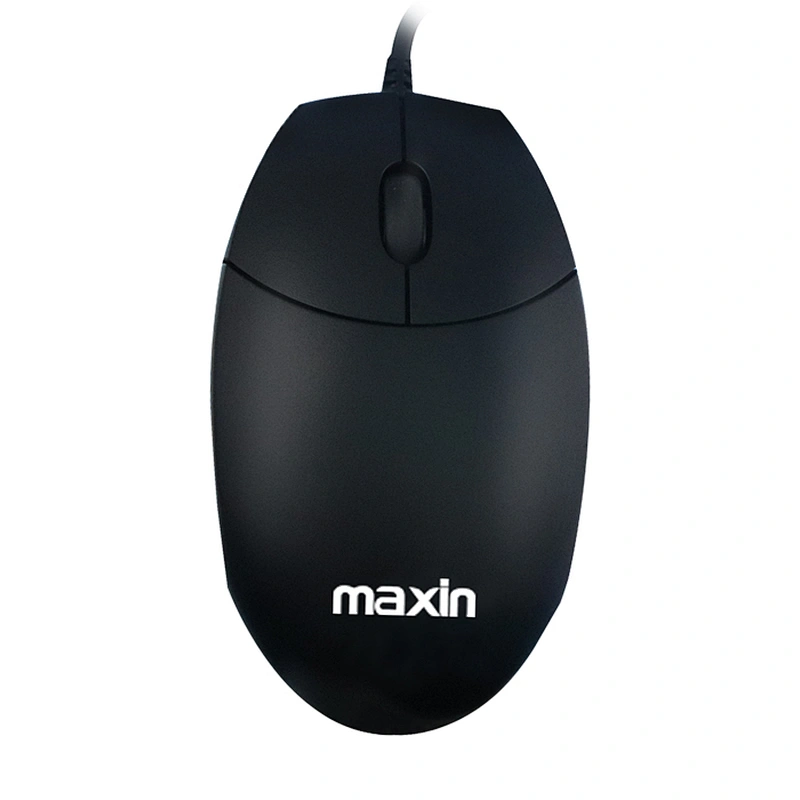 Wired USB Mouse, 3-Buttons, Optical mouse, Ambidextrous PC / Mac / Laptop - Black