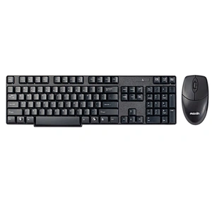 Standard 2.4Ghz wireless office combo full size shape for desk for laptop office and home