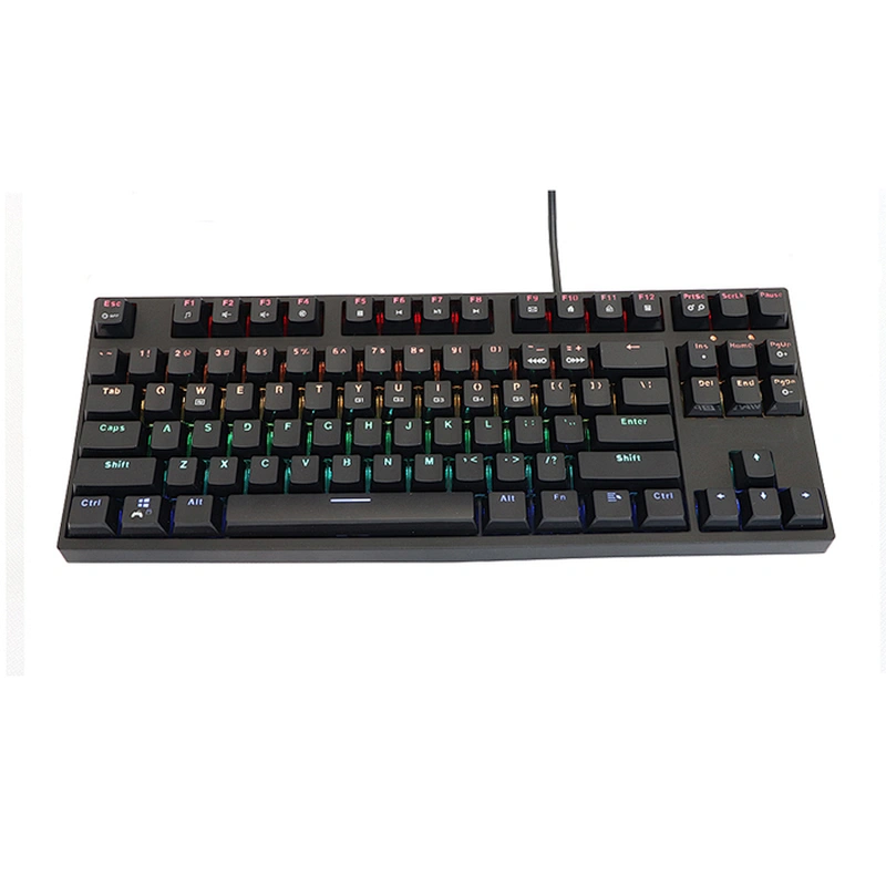TKL Mechanical RGB gaming Keyboard with 16.8 Million Colors RGB LED Back lit