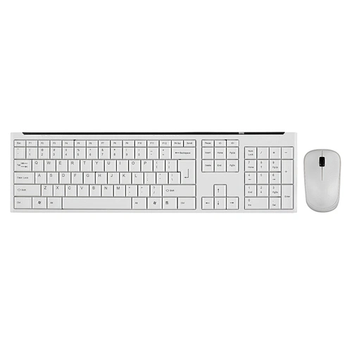 Slim shape design wireelss office combo chocolate keycaps slient switch  for wireless keyboard mouse