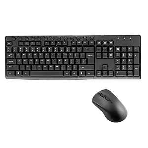 2.4Ghz wireless combo with multimedia function ergonomic design shape for business office