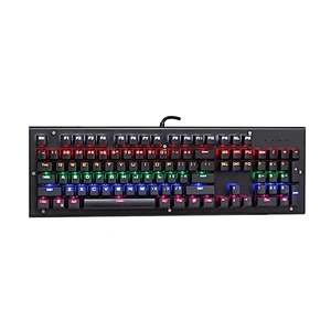 RGB backlit Mechanical Gaming Keyboard best selling Cool design Computer Accessories Full Keys Anti-ghosting Aluminum