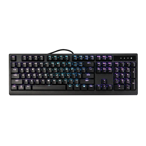 Computer Accessories Full Keys Anti-ghosting Mechanical Gaming Keyboard Best selling with  16.8 Million Colors RGB LED Backlit