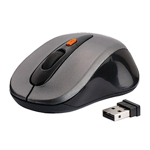 Wireless Mouse, 2.4GHz with USB Mini Receiver, 12-Month Battery Life, 1200 DPI Optical Tracking, Ambidextrous PC / Mac / Laptop