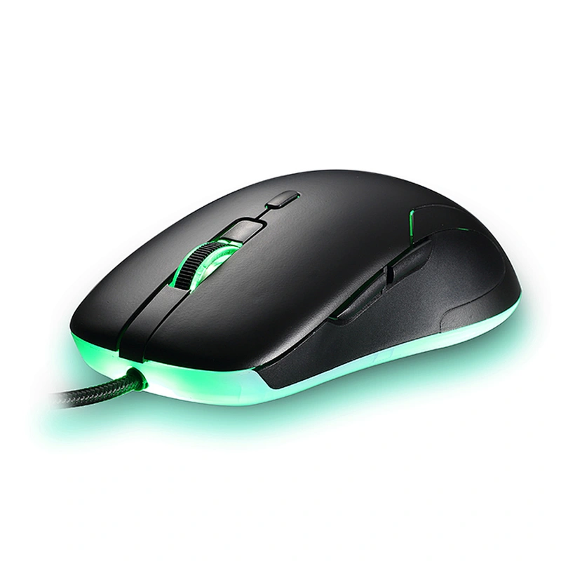 Gaming Mouse 4000 DPI & 6 Programmable Buttons Professional Wired Mouse Comfortable Full Size Mice