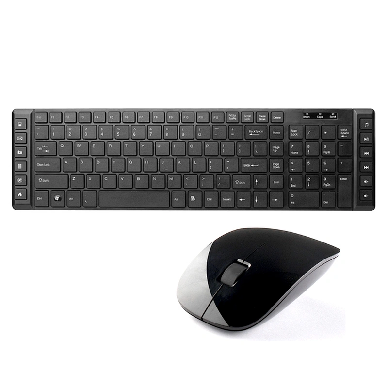 Wireless combo with multimedia keys function 2.4Ghz chocolate keycaps high quality keyboard mouse wireless combo