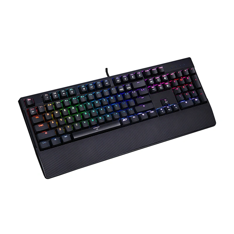 Brand new rgb game cheap gamer keyboards led mechanical keyboard retro with high quality