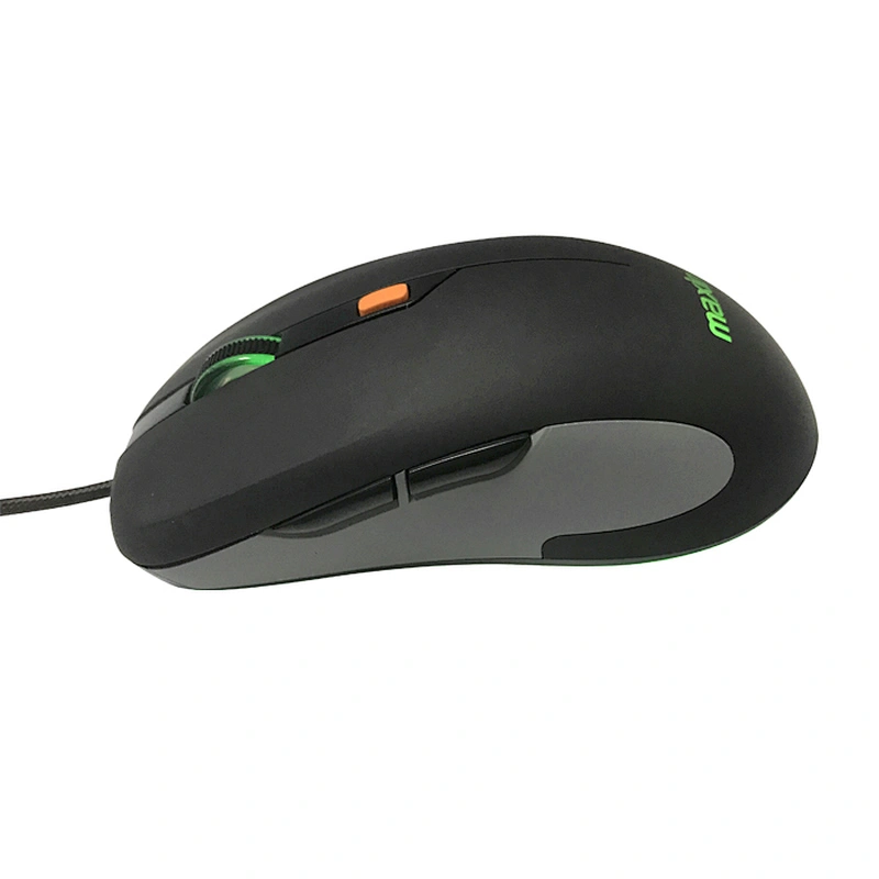 RGB Backlit USB Wired Optical Gaming Mouse for PC Computer Gaming - 6 Programmable Buttons - Ergonomic shape