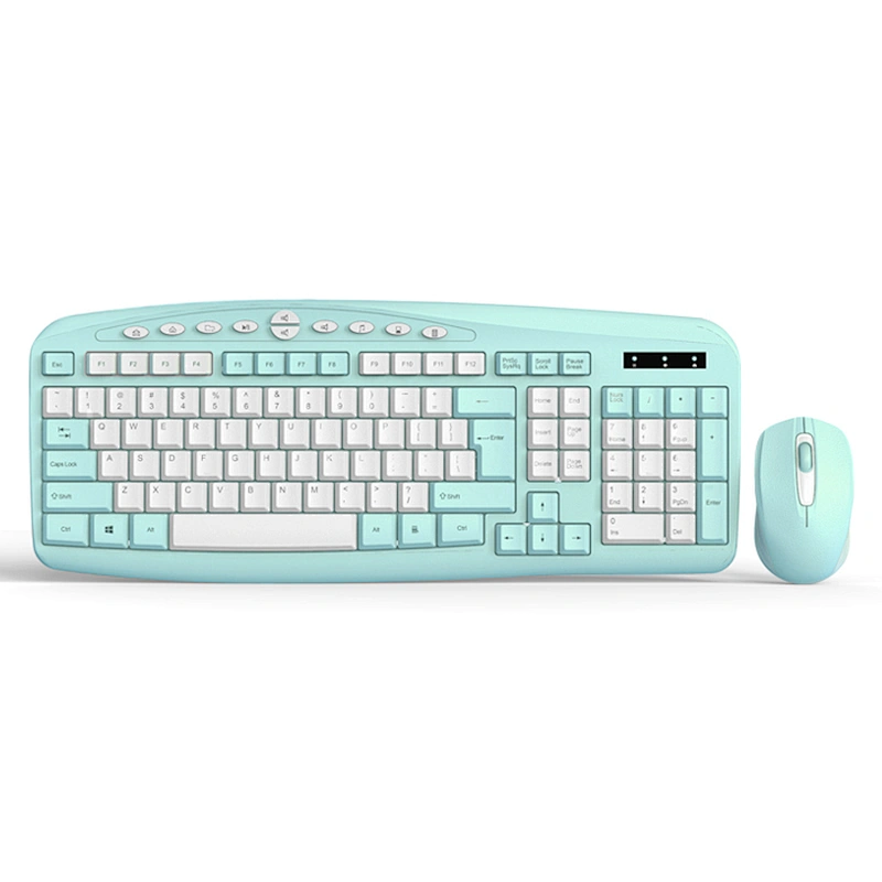 Hot selling 2.4G set wireless keyboard and mouse combo for wholesales