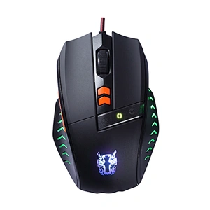 RGB gaming mouse with 7 programmable keys